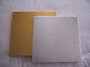 6 Inch Square Cake Board - Silver